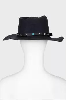 Men's wool hat with tag