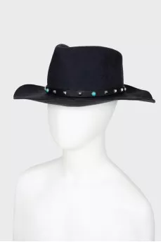 Men's wool hat with tag