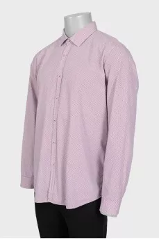 Чоловіча сорочка regular fit в принт