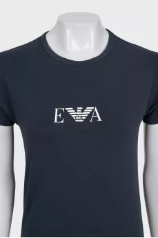 Slim-fit T-shirt with brand logo