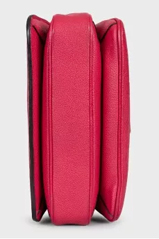 Pochette Métis leather bag with signature embossing