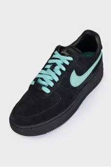 Замшевые кроссовки Air Force 1 Low by Nike x Tiffany & Co.