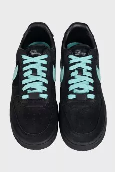 Замшевые кроссовки Air Force 1 Low by Nike x Tiffany & Co.