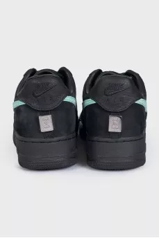 Замшевые кроссовки Air Force 1 Low by Nike x Tiffany & Co.