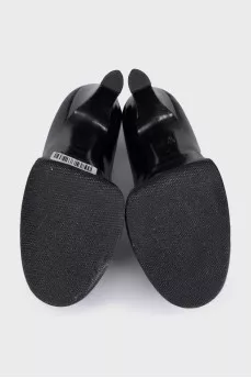 Black leather Tribtoo shoes
