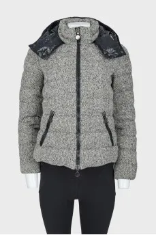 Grey fitted jacket
