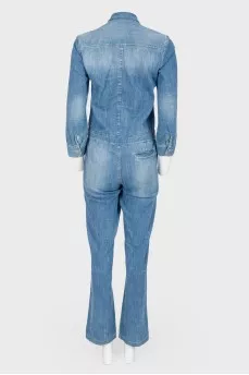 Denim overalls