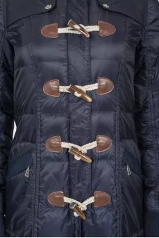 Fur hood on clavants jacket