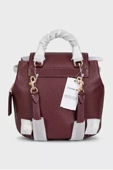 Purple Hadley Backpack with tag