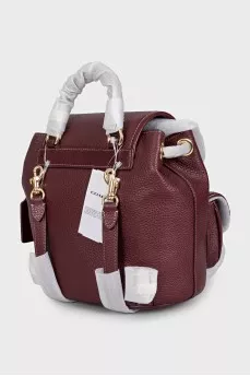 Purple Hadley Backpack with tag