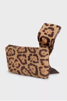 Pony print clutch