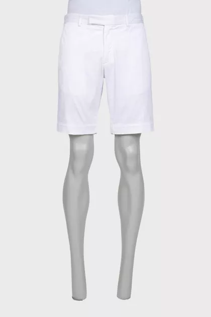 Men's white shorts