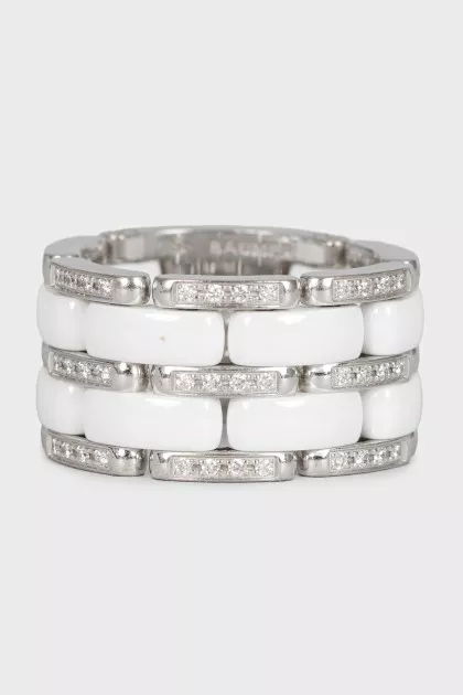 Ultra White Gold Ring