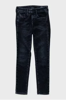 Dark blue skinny jeans