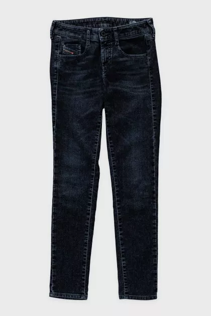 Dark blue skinny jeans