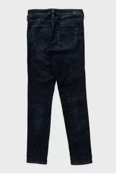 Dark blue skinny jeans