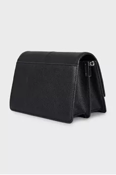 Leather crossbody bag with adjustable strap