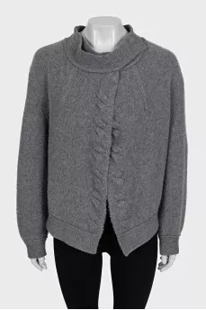 Vintage gray cardigan