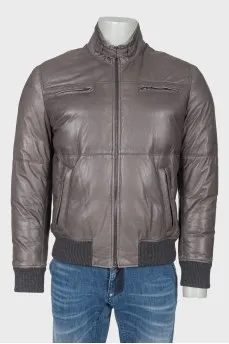Men's leather jacket