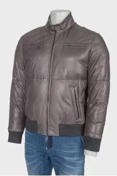 Men's leather jacket