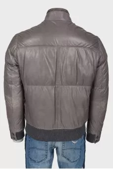 Men's leather jacket