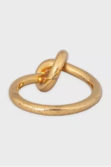 Золотиста каблучка Knot