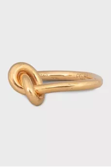 Золотиста каблучка Knot
