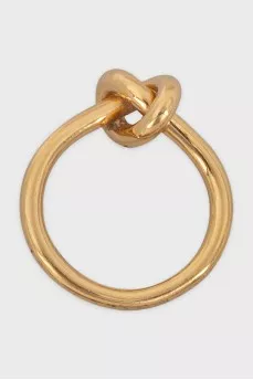 Золотиста каблучка Knot