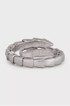 Каблучка з білого золота Serpenti Viper