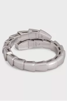 Каблучка з білого золота Serpenti Viper