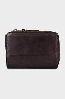 Brown leather wallet
