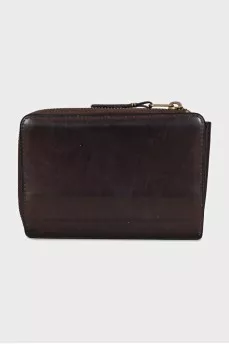 Brown leather wallet