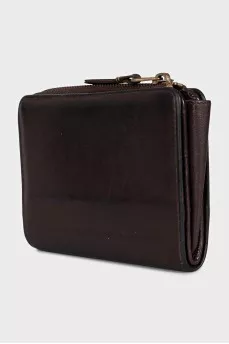 Brown leather wallet