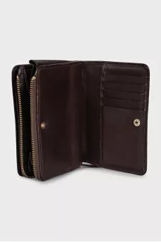 Brown leather wallet
