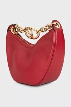 VLogo Moon Red Crossbody