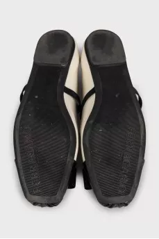 Vara leather ballet flats