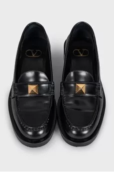 Rockstud loafers