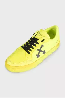 Зеленые кеды Vulcanized
