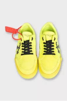 Зеленые кеды Vulcanized