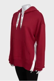 Red hoodie