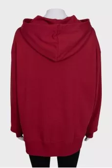 Red hoodie