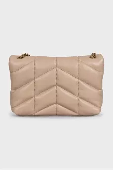 LouLou Quilted Leather Logo Bag