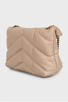 LouLou Quilted Leather Logo Bag
