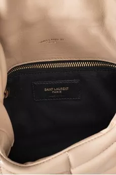 LouLou Quilted Leather Logo Bag