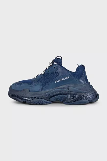 Men's blue Triple S sneakers