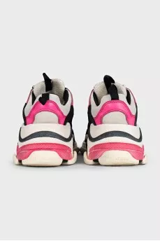 Різнокольорові кросівки Triple S