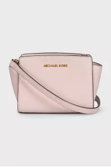 Pink leather Selma bag