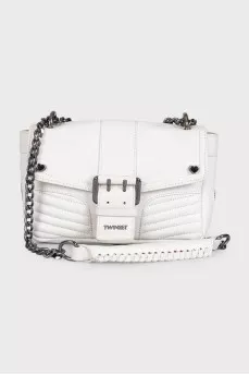 White leather Rebel bag