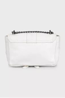 White leather Rebel bag