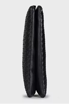 Black leather Piccolo bag